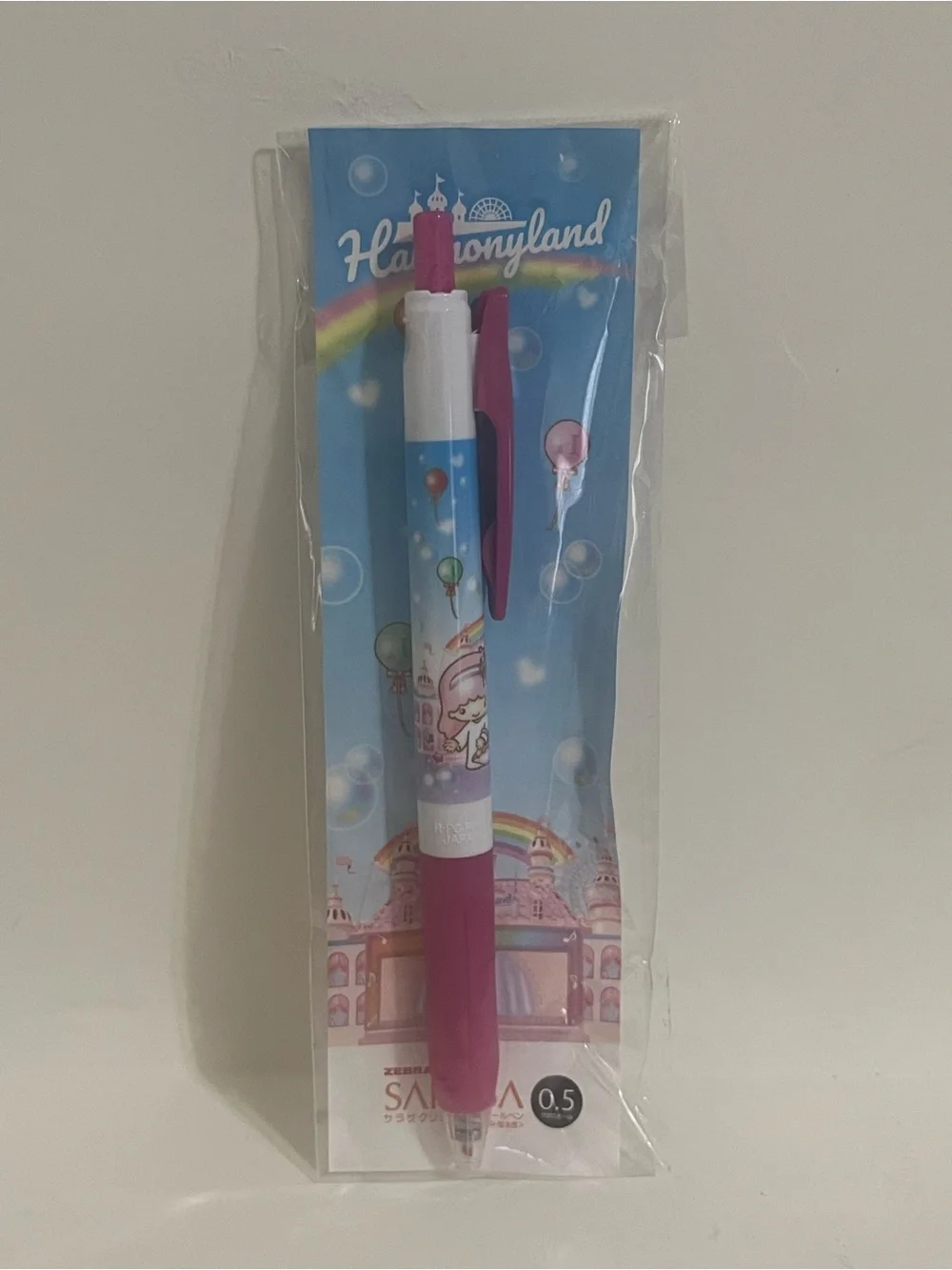 Sanrio HarmonyLand -LITTLE TWIN STARS Sarasa Clip Pen